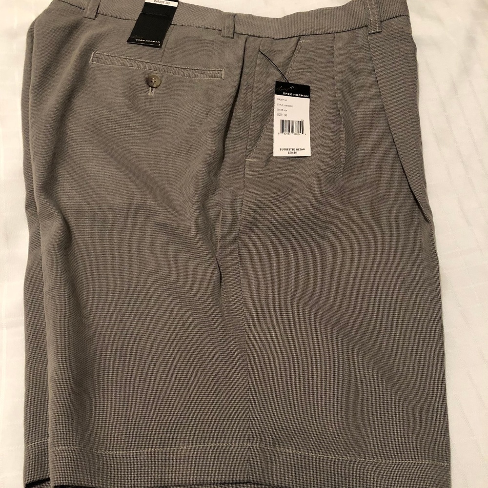 Greg Norman Men's Golf Shorts 36